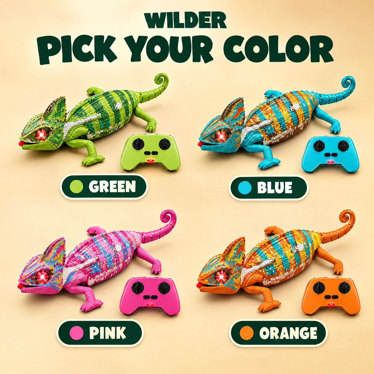WILDONE WALL CLIMB CHAMELEON