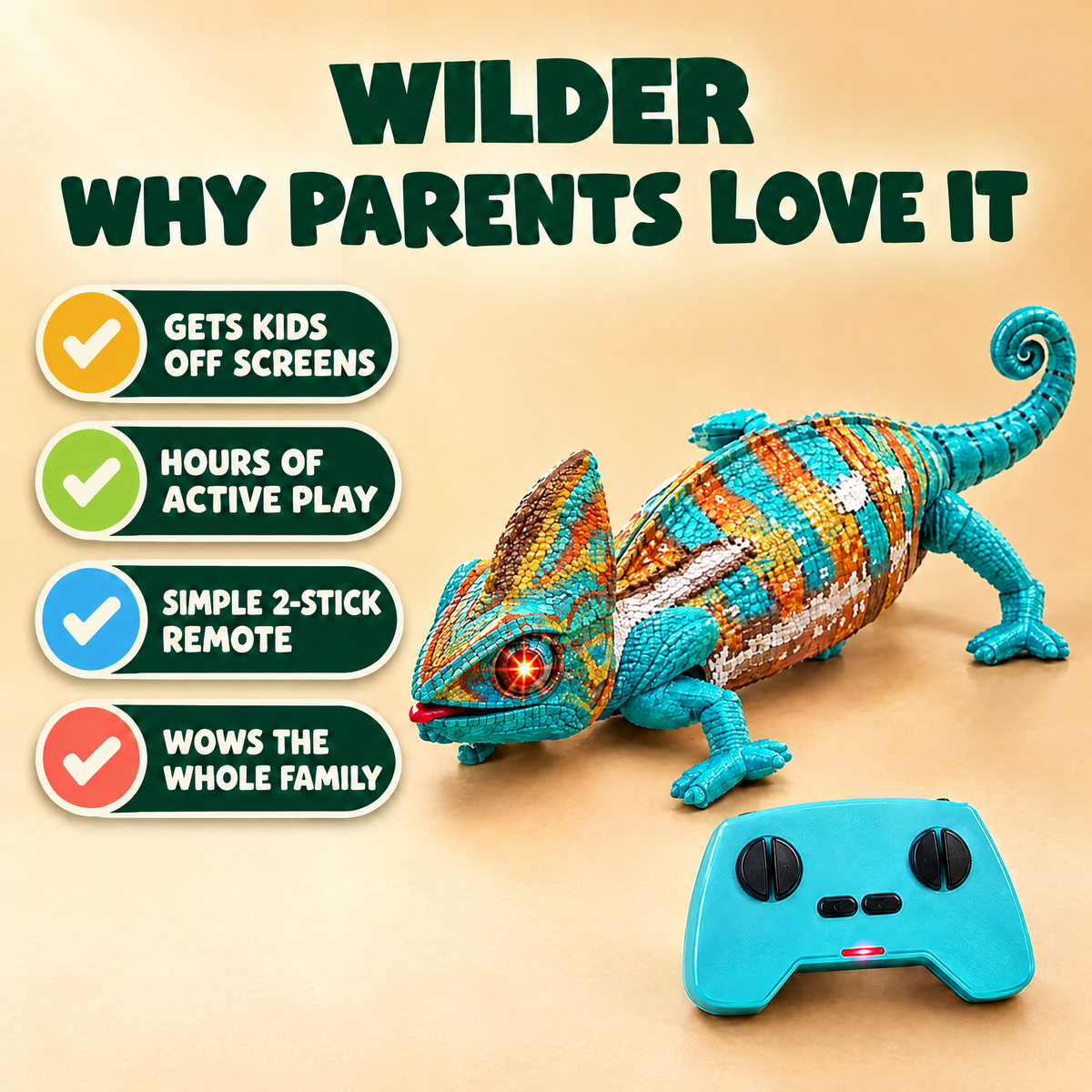 WILDONE WALL CLIMB CHAMELEON